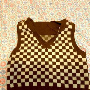 Brown vest  size L